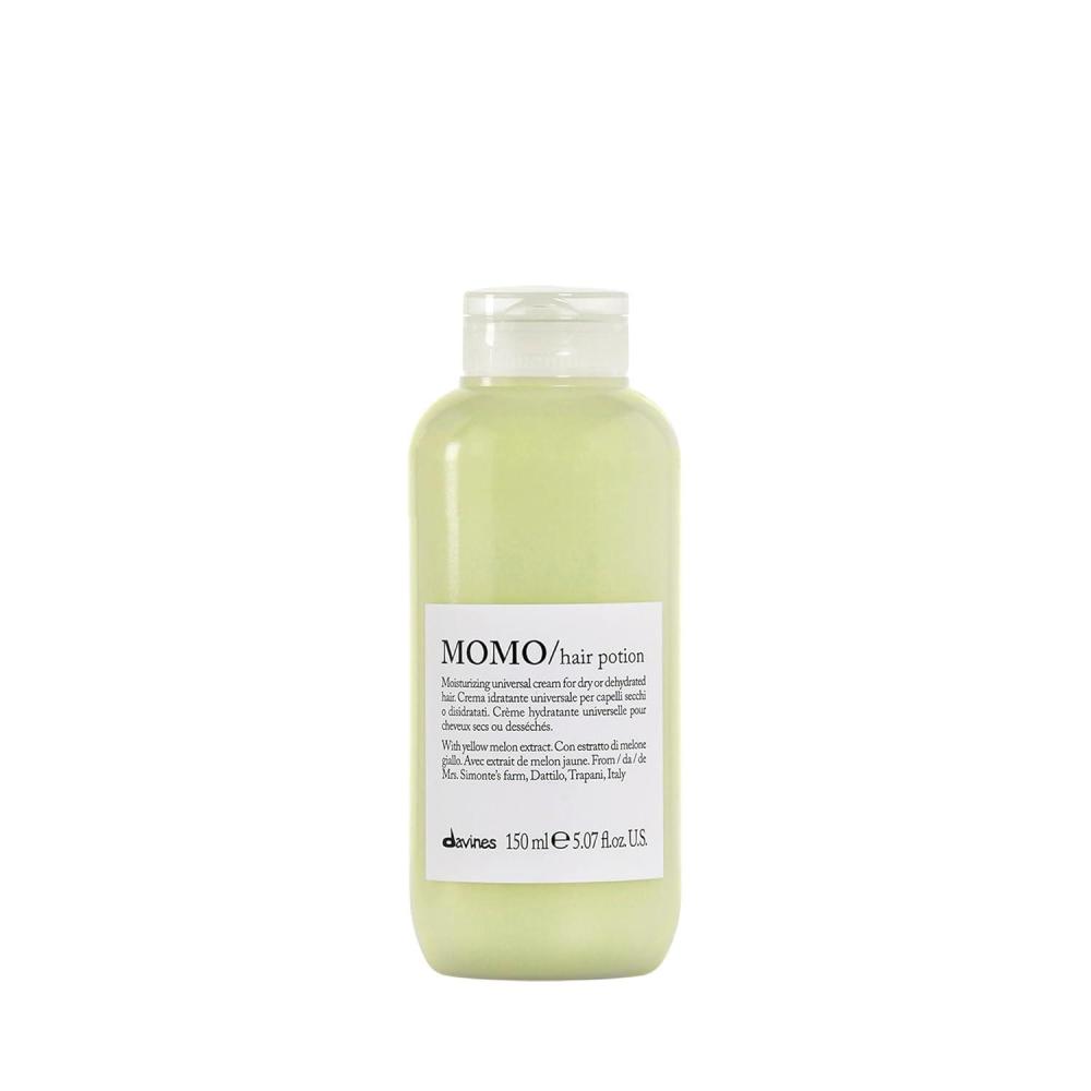 imageDavines MOMO Potion LeaveIn Combing Cream with Moisturizing Formula for Dry and Dehydrated Hair  Restores Hydration Softness and Shine with Melon Extract Weightless 507 Fl Oz