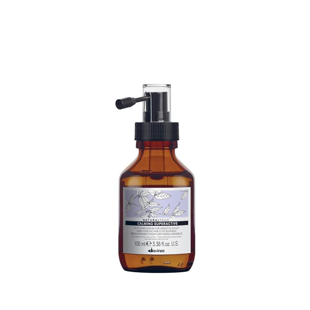 imageDavines Naturaltech Calming Superactive Soothing amp Relieving for Sensitive Scalp With Blueberry Phytoceuticals LeaveIn Serum Calms Irritation Instantly Travel Size 338 Fl Oz