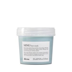 Davines MINU Hair Mask | Nourish and Brighten Color Treated Hair | Smooth and Add Shine(8.45 Fl Oz (Pack of 1))