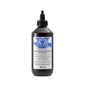 Davines Naturaltech Rebalancing Cleansing Treatment, Normalizing & Oil Control for Oily Scalp – With Lemon Phytoceuticals – Controls Excess Sebum Production, 8.45 Fl Oz