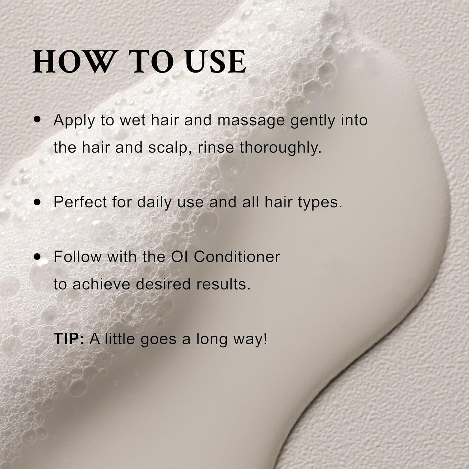 imageDavines OI Nourishing Shampoo for All Hair Types Adds SilkySmooth Shine amp Volume Softens And Restores Chemically Treated HairRefill Size  169 Fl Oz