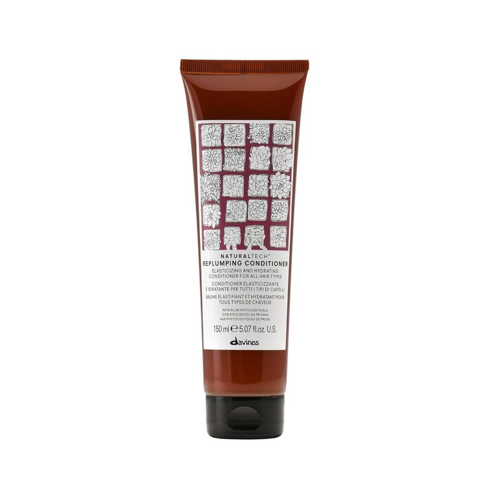 imageDavines Naturaltech Replumping Conditioner Elasticizing amp Moisturizing for Fine Hair Lacking Elasticity With Plum Phytoceuticals Detangles amp Adds Body 507 Fl Oz507 Fl Oz Pack of 1