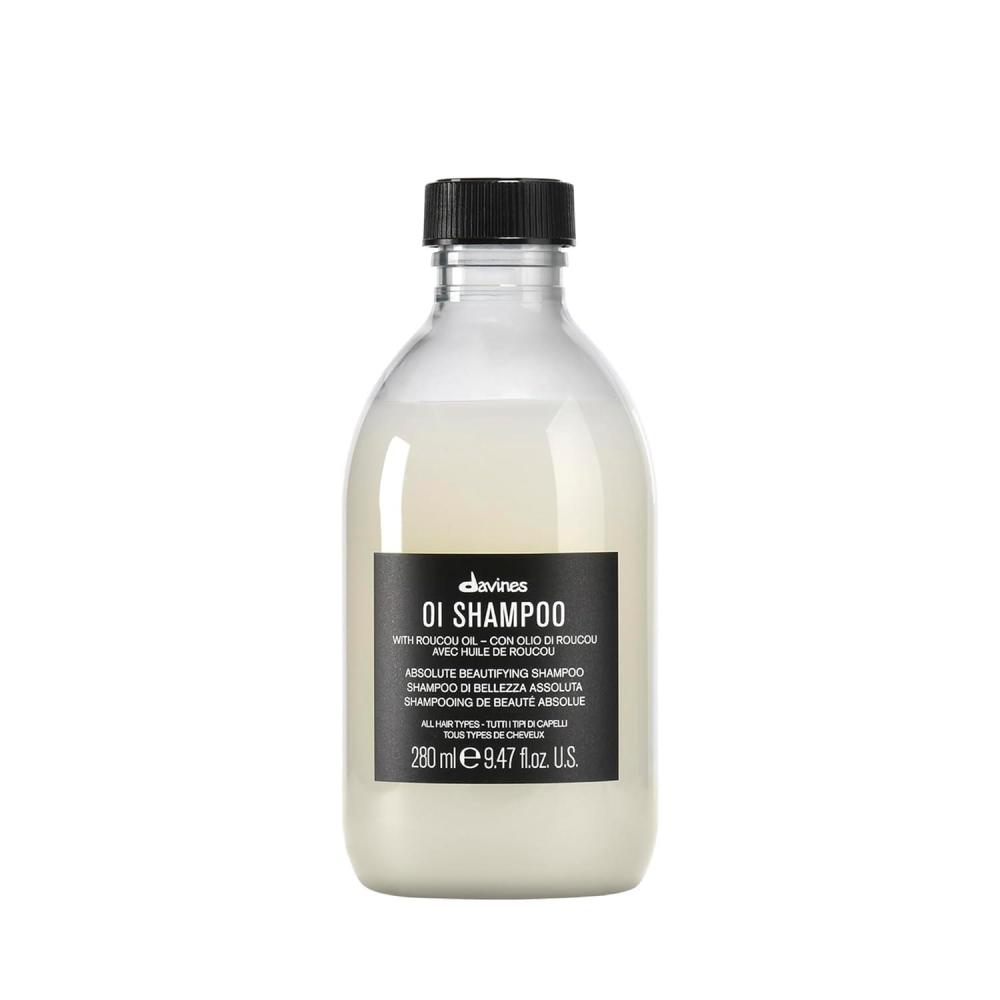 imageDavines OI Nourishing Shampoo for All Hair Types Adds SilkySmooth Shine amp Volume Softens And Restores Chemically Treated HairRegular Size  947 Fl Oz