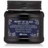 Davines Heart of Glass Rich Conditioner, Fortifying Treatment for Blonde & Silver Hair – Biacidic Bond Complex Repairs, Brightens & Nourishes with Jagua Blue Extract – Weightless Finish(Original)