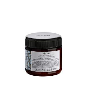 Davines Alchemic Conditioner Tobacco, Color Depositing Cream for Light Brown & Medium Brunette Hair – Intensifies & Hydrates Brown Tones with Jojoba Oil, 8.45 Fl Oz