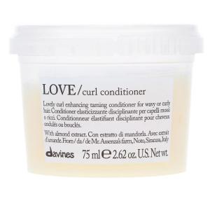 Davines LOVE Curl Conditioner, Enhance and Control Curly and Wavy Hair, Weightless Volume and Softness(75 ml)