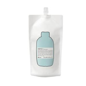 Davines MINU Shampoo, Hydrating Color-Protecting Gentle Cleansing Action for Colored Hair – Preserves Cosmetic Color Vibrancy, Keeping it Bright, Shiny, and Soft with Salina Caper, 16.9 Fl Oz