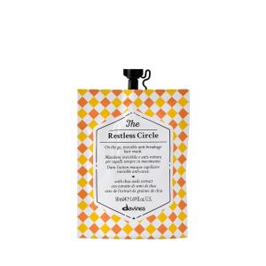 Davines The Restless Circle, Invisible Hair Mask for Active Lifestyles – Protects from Mechanical Damage & Breakage with Chia Seed Extract – Works During Exercise or Activity, 1.69 Fl Oz