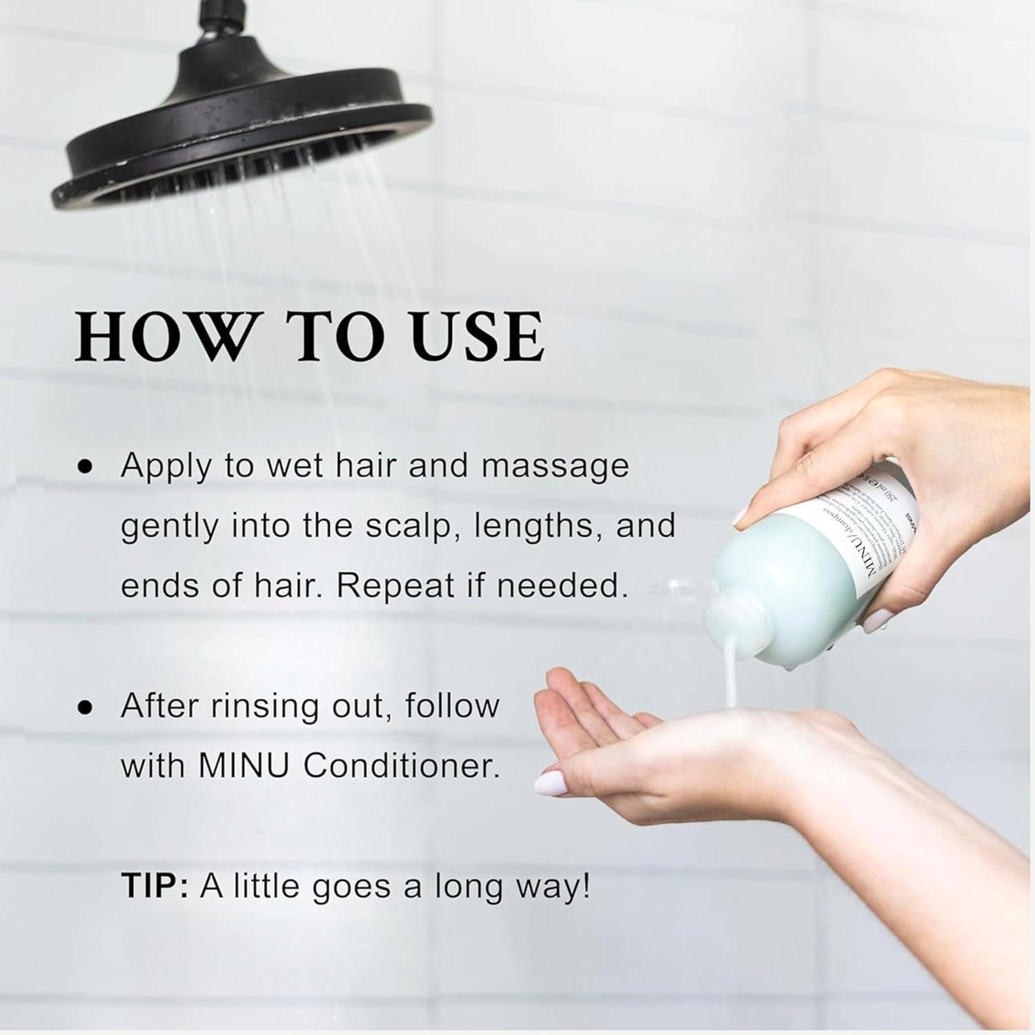 imageDavines MINU Shampoo Color Retention Shampoo For Colored Treated Hair Protects amp Keeps Hair Bright Shiny For Longer25 Fl Oz Pack of 1