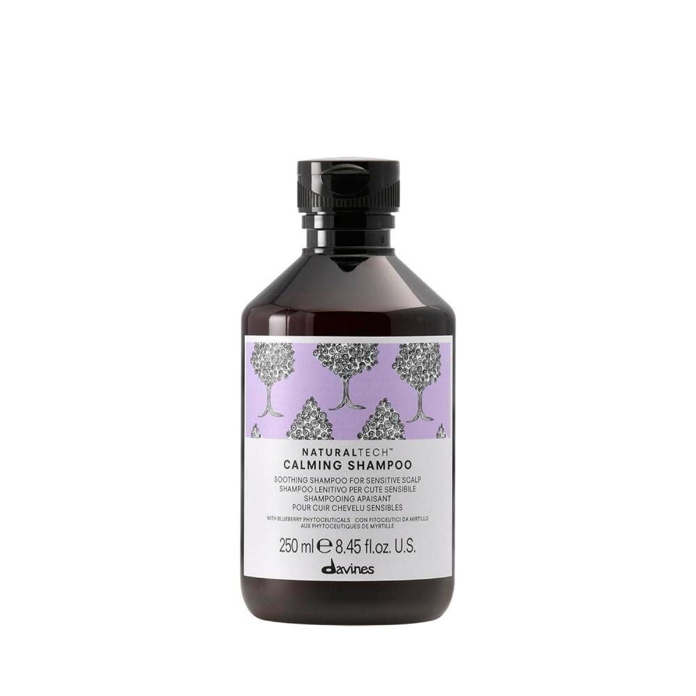 imageDavines Naturaltech Calming Shampoo Soothing amp Relieving for Sensitive Scalp With Blueberry Phytoceuticals Gentle Cleanser Reduces Itching amp Redness 845 Fl Oz