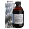 Davines Alchemic Shampoo, Color Enhancing Cleanser for Natural & Colored Hair – Safe Cleansing Formula with Pure Direct Pigments to Illuminate, Intensify & Protect 6 Vibrant Shades of Hair Color(Silver)