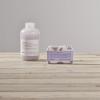 Davines Cleansing Bar, Solid Cleansing Shampoo Bar, Body Wash Bar, Packed in 100% FSC Paper Wrapper, Recyclable, and Aluminium Case Holder(LOVE Shampoo Bar)