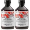Davines Naturaltech ENERGIZING Shampoo Gentle Cleansing And Protection for Fragile Or Thinning Hair, Revitalize And Energize The Scalp(8.45 Fl Oz (Pack of 2))