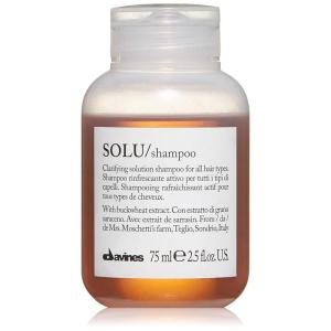 Davines SOLU Shampoo, Clarify And Remove Residue, Refresh Scalp And Leave Hair Shiny And Soft(2.5 Fl Oz (Pack of 1))