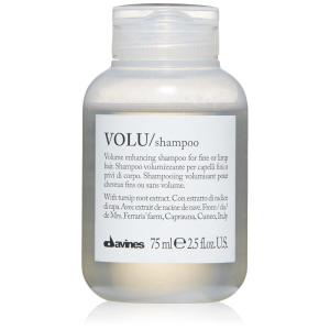 Davines VOLU Shampoo, Volume Shampoo For Fine, Thin Hair Types, Gentle Everyday Volumizing(2.5 Fl Oz (Pack of 1))