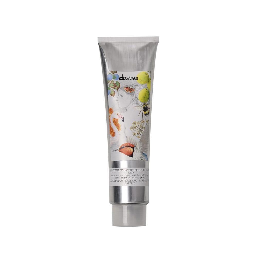 imageDavines Authentic Moisturizing Balm MultiFunctional Conditioner for Face Hair amp Body 98 Natural OilBased Formula Softens amp Nourishes 507 Fl Oz