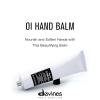 Davines OI Hand Balm, Nourishing Anti-Aging Hand Cream for All Skin Types – Protects Hands from Environmental Damage with Antioxidant Roucou Oil – Lightweight & Fast Absorbing Hydration, 2.54 Fl Oz