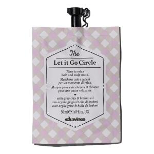Davines The Circle Chronicles, Travel-Sized Hair Mask & Scalp Treatment – Nourish, Add Shine, Repair, Purify, Revitalize, Soothe & Maintain Hydration for All Hair Types(Let It Go – Soothing and Hydrating Comfort  1-Pack)