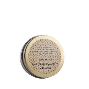 Davines This Is A Shine Wax, Light Hold High Shine & Polish – Creamy Wax for Glossy Finish – Workable Texture for Sleek Styles, 2.54 Fl Oz