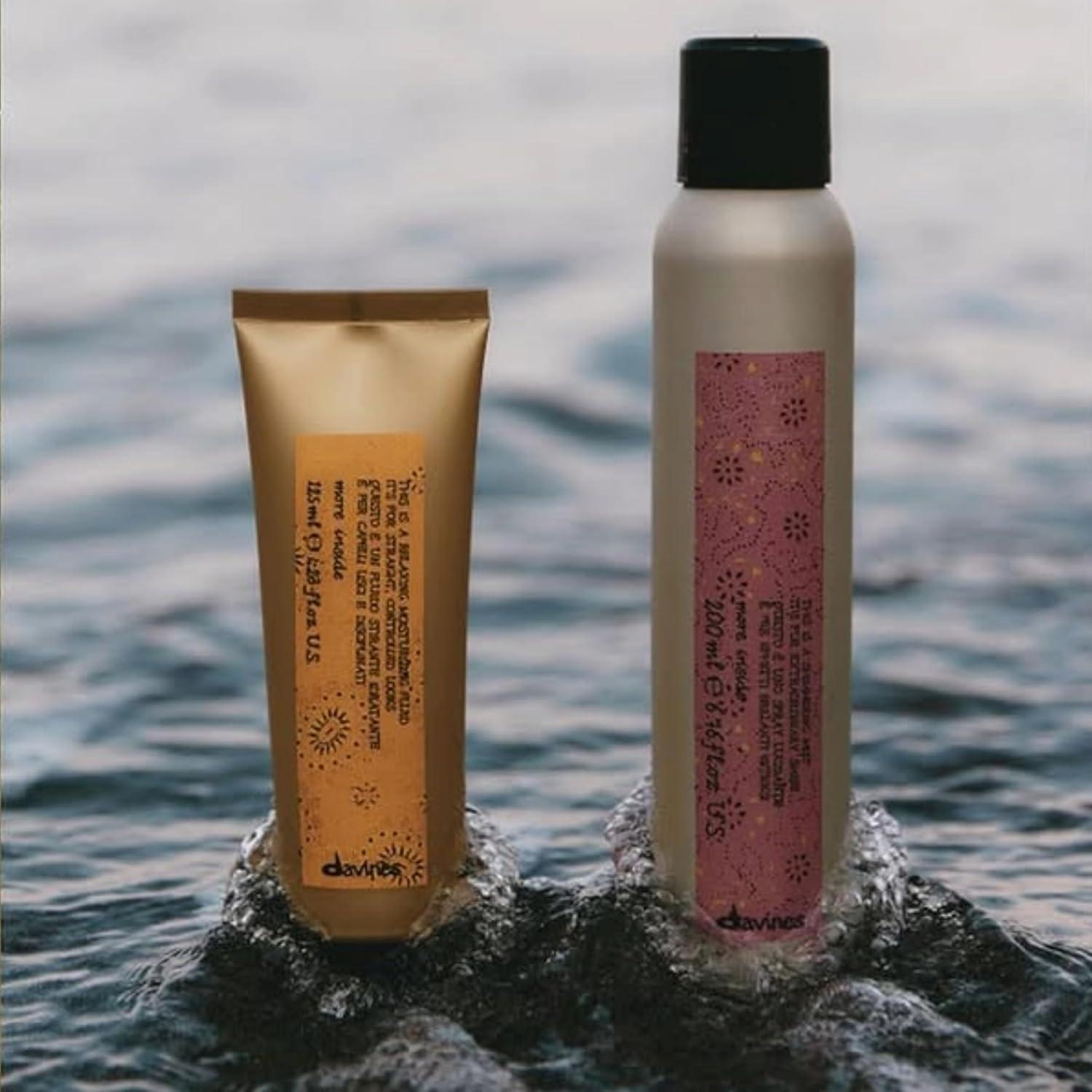imageDavines This Is A Relaxing Moisturizing Fluid No Hold Straightening amp AntiFrizz Smooths amp Relaxes Curls Adds Shine amp Hydration 423 Fl Oz