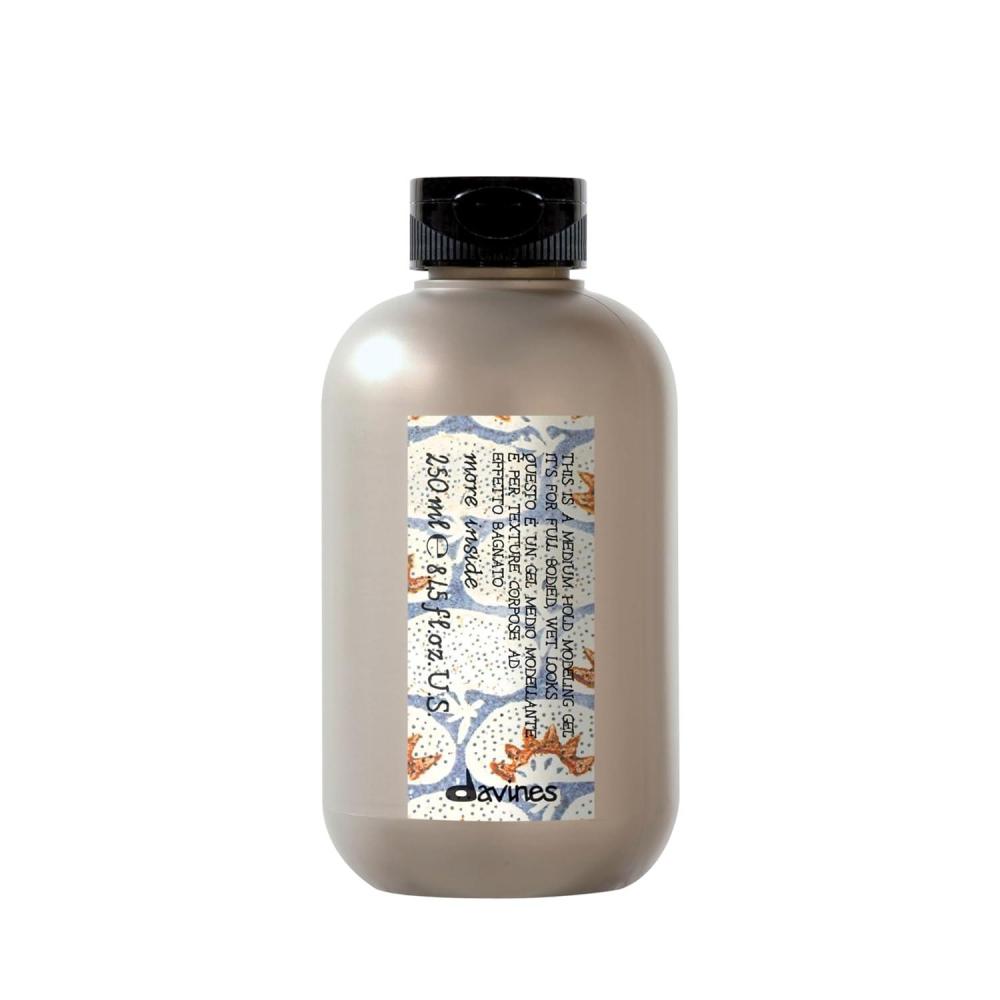 imageDavines This Is A Medium Hold Modeling Gel Medium Hold Structure amp Body Adds Body amp Elasticity to Defined Looks No Flaking or Residue 845 Fl Oz
