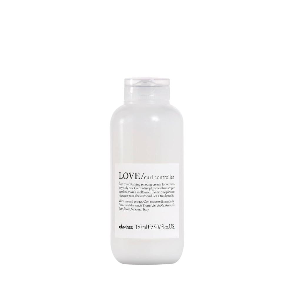 imageDavines LOVE Curl Controller Relaxing AntiFrizz Effect Cream for Wavy and Curly Hair  Defines Texture Leaving Soft Light amp Elastic Curls even in High Humidity with Almond Extract 507 Fl Oz