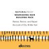 Davines Naturaltech Nourishing Hair Building Pak, Restructuring & Hydrating for Dry & Damaged Hair – With Vegetal Keratin – Deep Repair Mask for Damaged Strands, 8.45 Fl Oz(8.79 Ounce (Pack of 1))