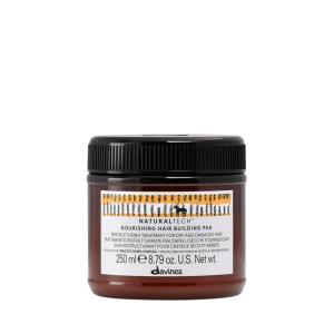 Davines Naturaltech Nourishing Hair Building Pak, Restructuring & Hydrating for Dry & Damaged Hair – With Vegetal Keratin – Deep Repair Mask for Damaged Strands, 8.45 Fl Oz(8.79 Ounce (Pack of 1))