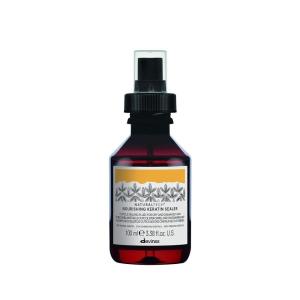 Davines Naturaltech Nourishing Keratin Sealer, Restructuring & Hydrating for Dry & Damaged Hair – With Vegetal Keratin – Seals Cuticles & Prevents Split Ends, Travel Size, 3.38 Fl Oz