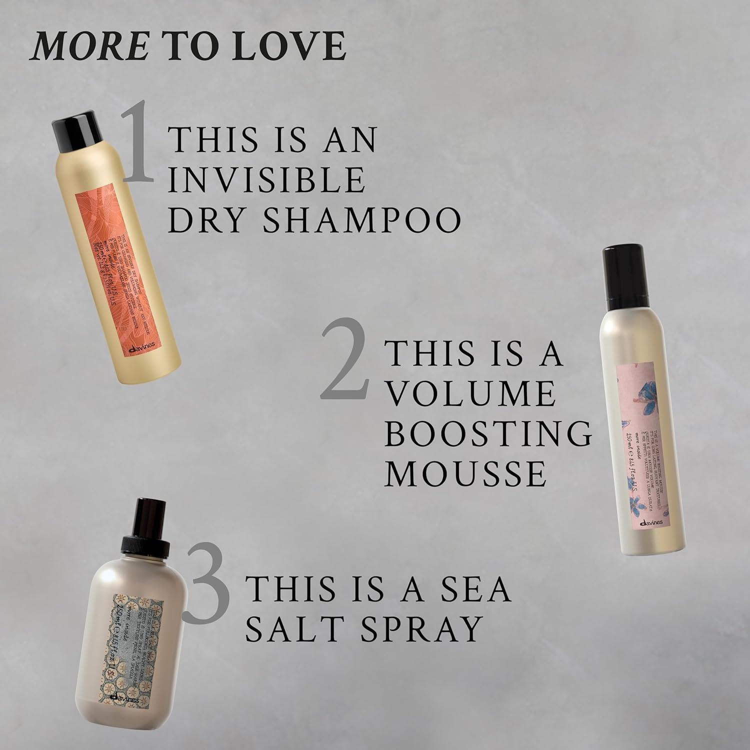 imageDavines This Is A Blow Dry Primer No Hold Volume amp AntiHumidity Spray Preps Hair for Styling Protects from Heat amp Adds Natural Shine 845 Fl Oz