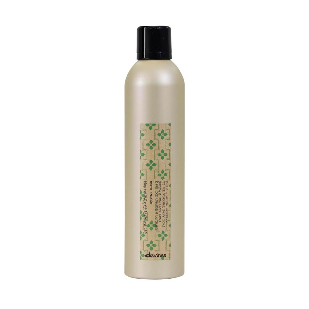 imageDavines This Is A Medium Hair Spray Medium Hold Flexible Finish  Fine Mist for Brushable Hold amp Natural Movement  Humidity Resistant 1353 Fl Oz