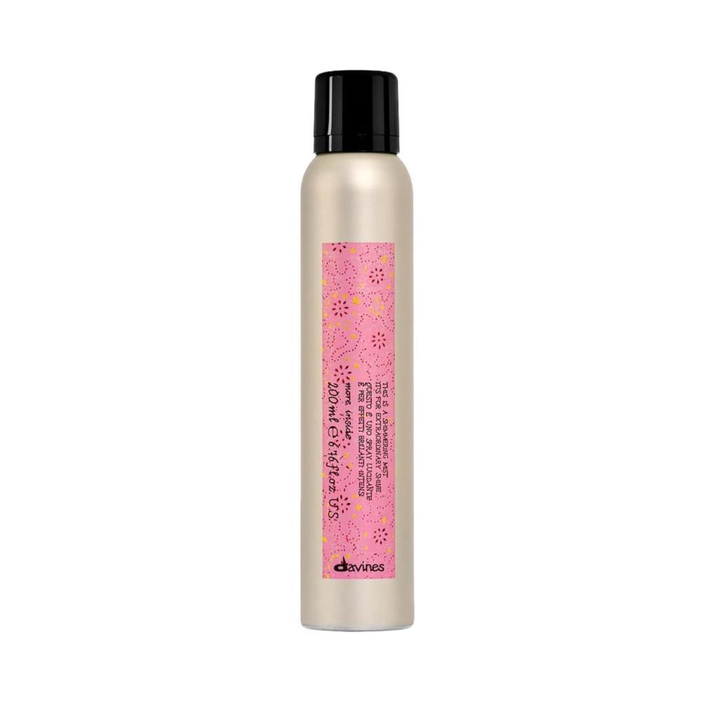 imageDavines This Is A Shimmering Mist No Hold Shine amp Gloss Spray  Adds Instant Shine amp Velvety Feel  AntiFrizz amp AntiStatic Finish 676 Fl Oz
