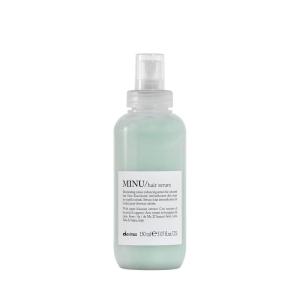 Davines MINU Hair Serum, Protective Leave-In Moisturizing Formula for Colored Hair – Preserves Cosmetic Color, Extending its Duration and Giving Great Shine with Salina Caper, 5.07 Fl Oz