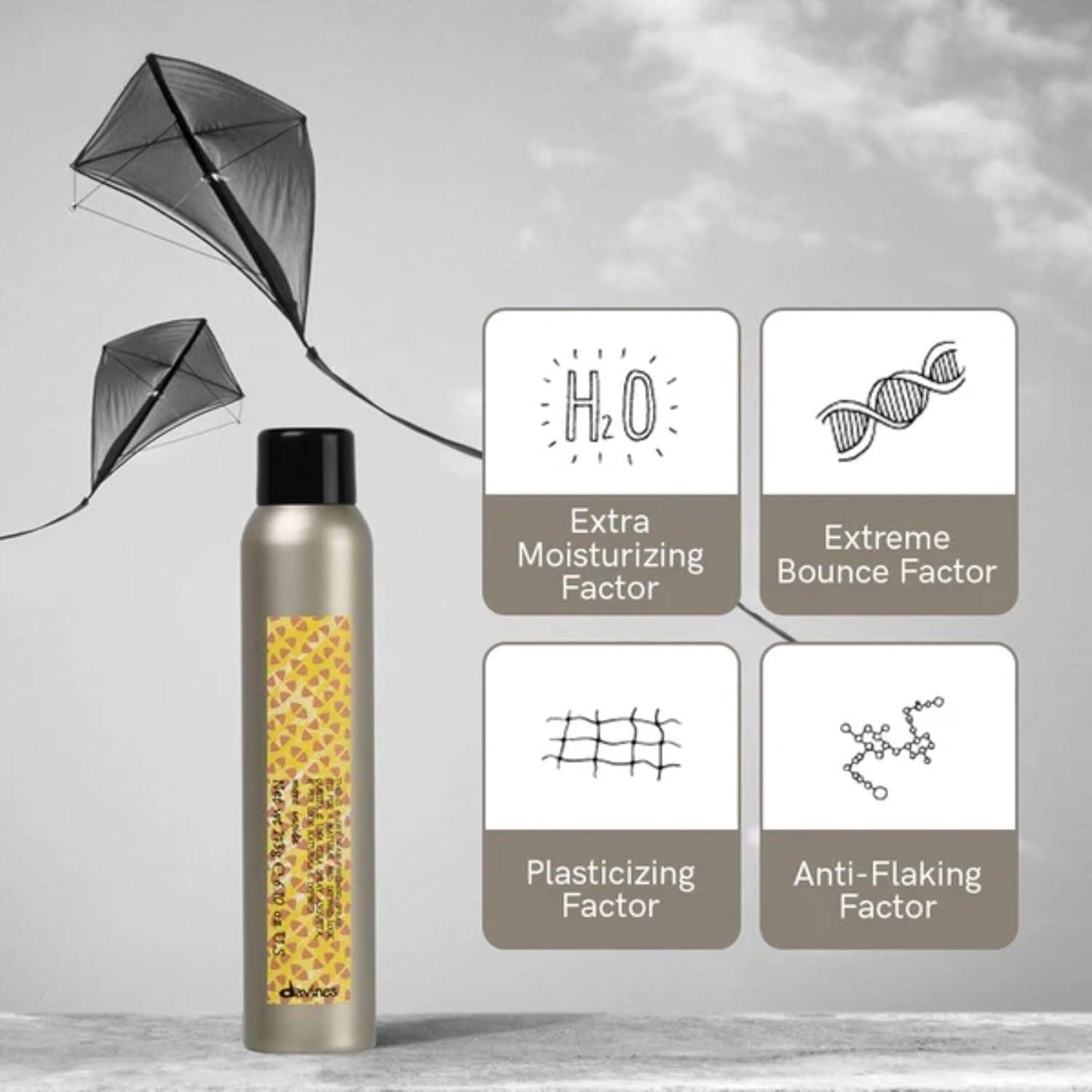 imageDavines This Is A Dry Wax Finishing Spray Strong Hold Texture amp Definition Creates SatinMatte Texture amp Separates Strands without Stiffness 676 Fl Oz
