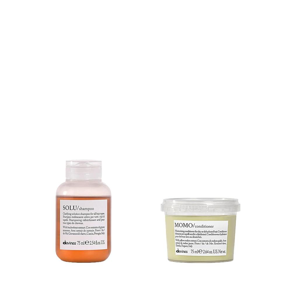 imageDavines SOLU Shampoo amp MOMO Conditioner 25 amp 25 oz