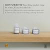 Davines LOVE Smoothing Shampoo | Gentle Cleansing for Frizzy or Coarse Hair | Smooth, Soften and Add Shine(Travel Set)