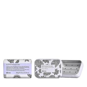 Bundle of Davines LOVE Shampoo Bar, For Frizzy or Coarse Hair, Add Softness, Shine and Silky Texture, 100 g. + Davines Shampoo Bar Holder, 1 ct.