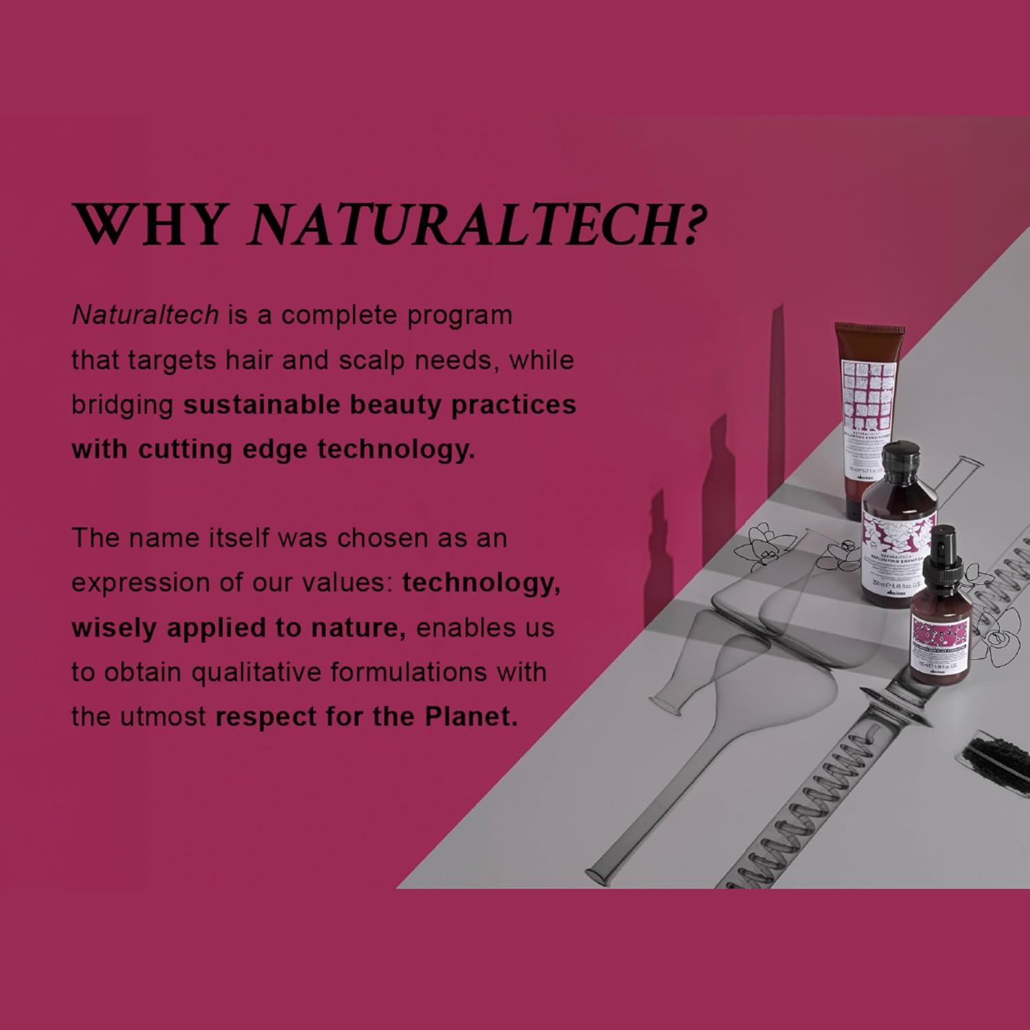 imageDavines Naturaltech REPLUMPING Shampoo amp Conditioner Gentle Cleasning To Add Hydration Elasticity And Protection Adds Fullness Moisturizing amp DetanglingShampoo Conditioner