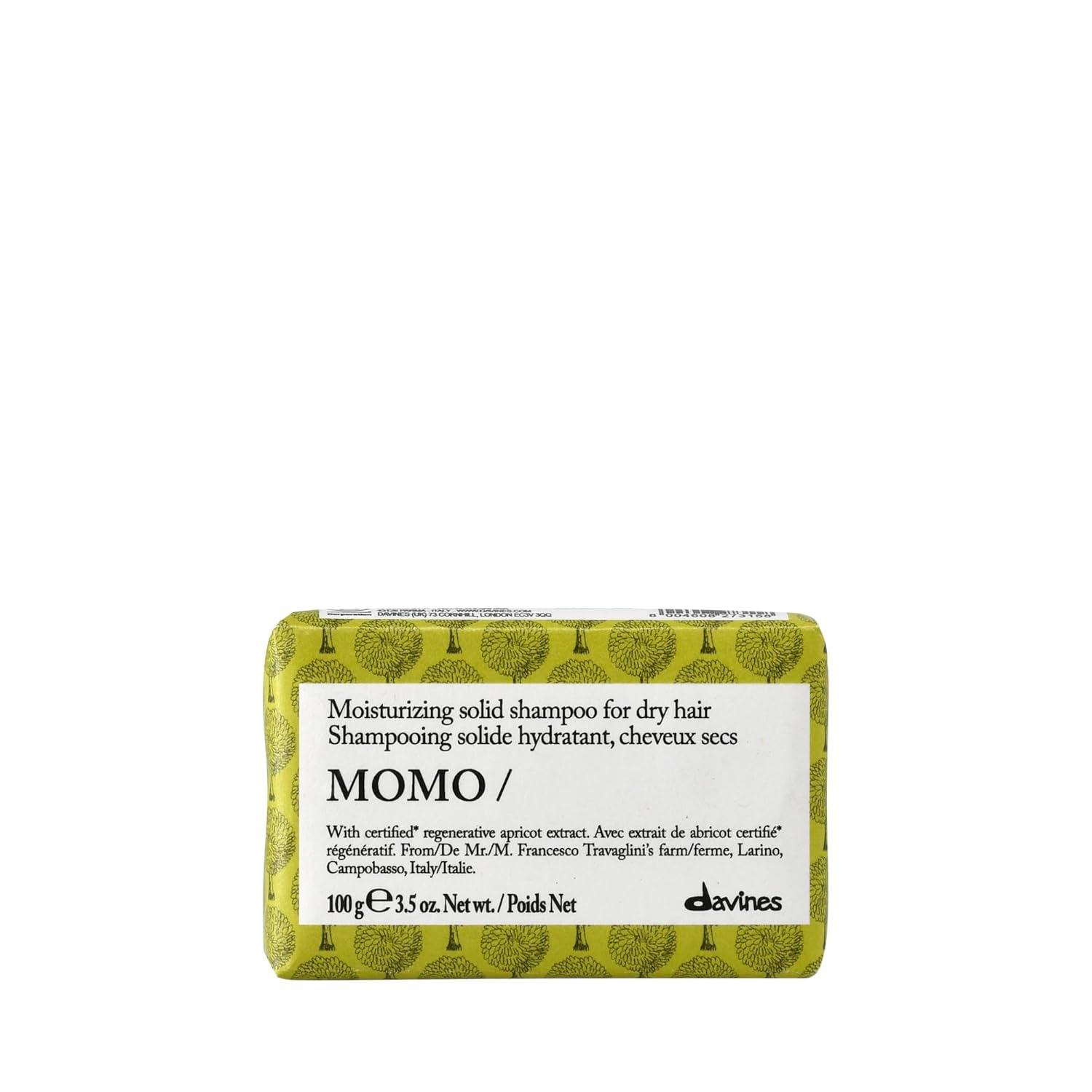 imageDavines Shampoo Bar Practical Compact Solid Texture Turns into Rich Creamy Foam Travel SizeEnhanced
