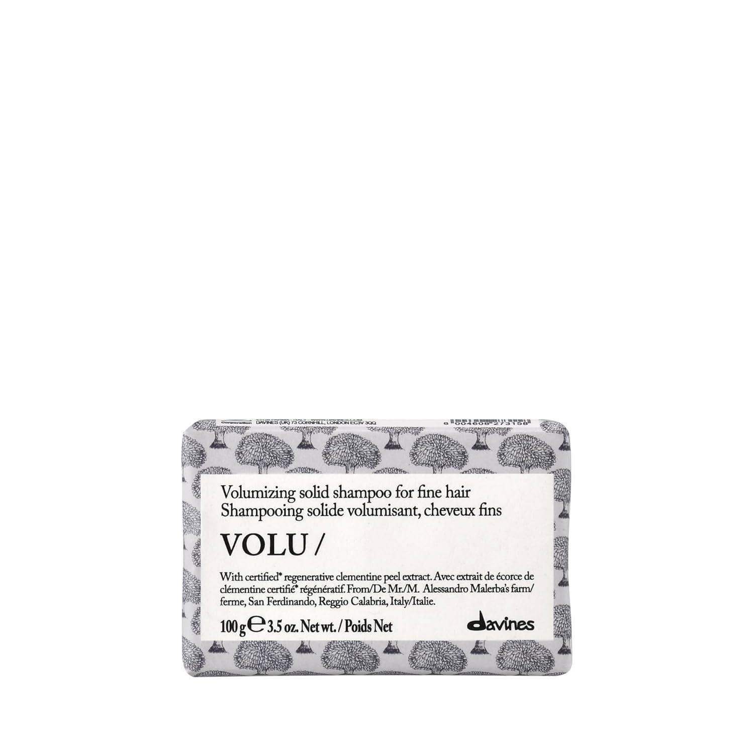 imageDavines Shampoo Bar Practical Compact Solid Texture Turns into Rich Creamy Foam Travel SizeEnhanced