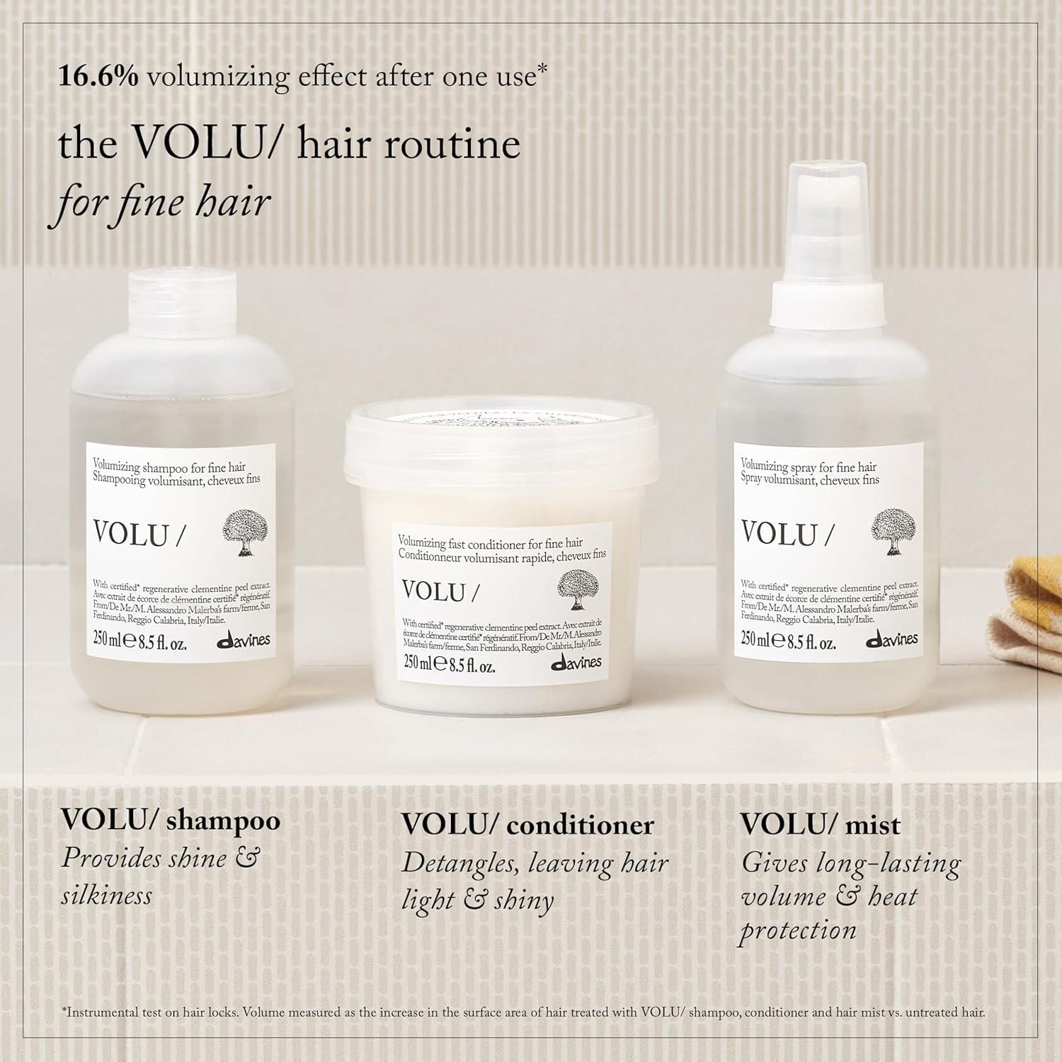 imageDavines VOLUMist LeaveOn Root Lifting Spray for Added Volume Suitable for All Hair Types Weightless Formula Leaves Hair Soft and Shiny with Turnip Root ExtractEnhanced