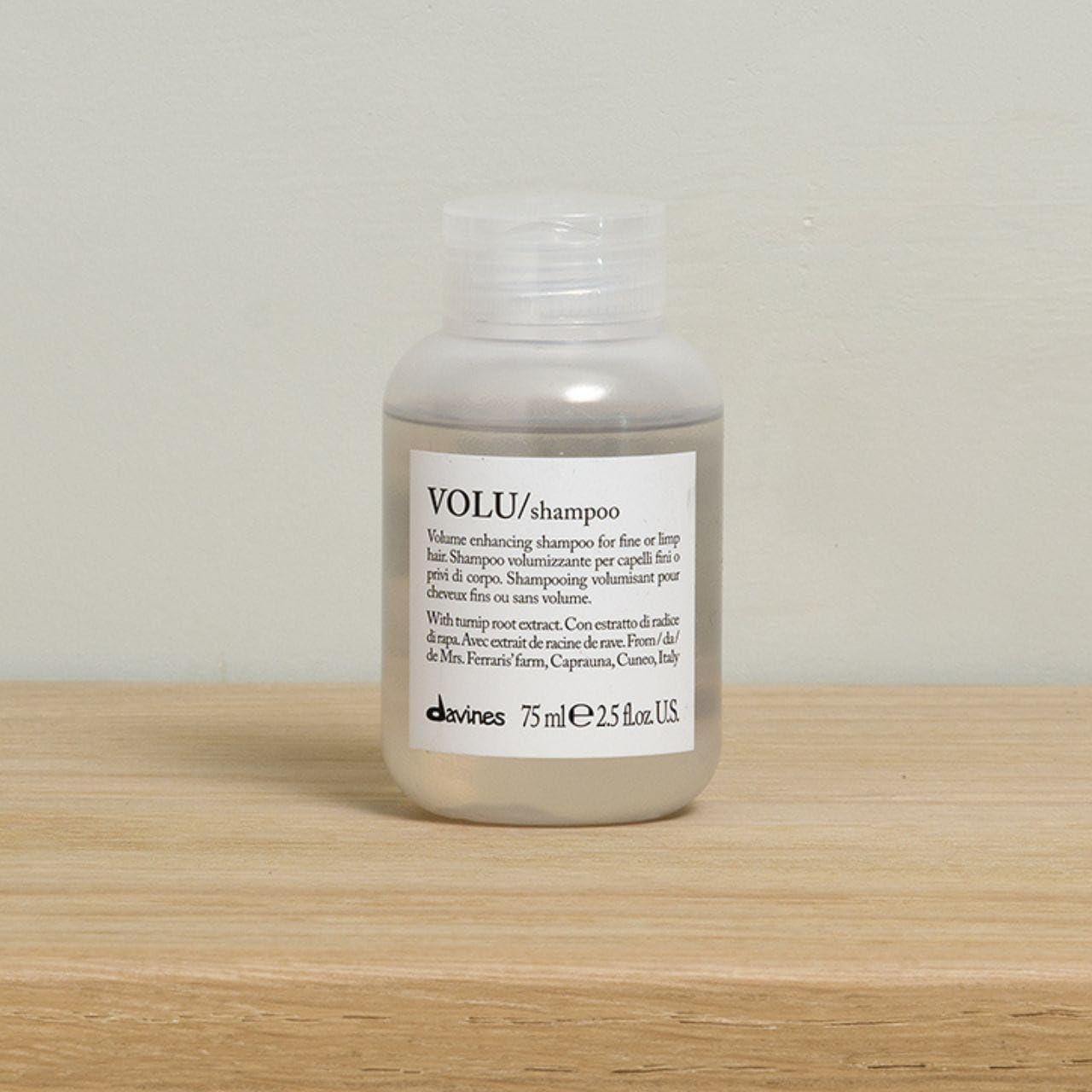 imageDavines VOLUShampoo Volumizing Cleanser for Fine or Limp Hair Gentle Root Lifting Formula for Lasting Body amp Lightness Turnip Root Extract Adds Volume amp Shine WeightlesslyOriginal