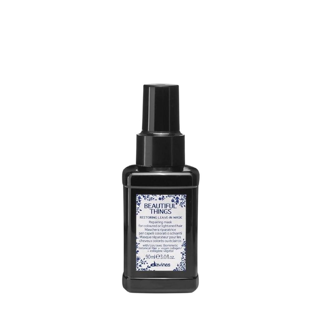 imageDavines Beautiful Things Hair Mask Repairing Treatment for Extremely Damaged Hair Restores Structure amp Softness Deep Conditioning Formula for Healthy Look amp Shine3 Fl Oz Pack of 1