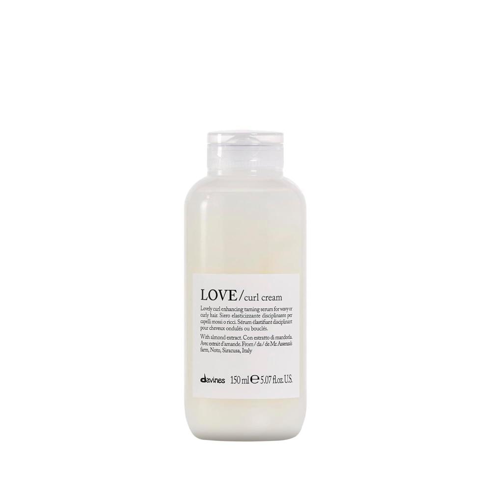 imageDavines LOVECurl Hair Cream Lightweight LeaveOn Serum for Wavy and Curly Hair Defines Curls for Better Softness amp Shine without Leaving Residue with Baobab PulpOriginal