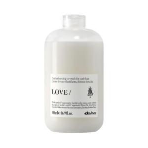 Davines LOVE/Curl Co-Wash Cleansing Cream, 2-in-1 Conditioning Shampoo for Wavy and Curly Hair – Light Gentle Cleanse Removes Impurities for Extremely Soft Curls with Baobab Pulp(Enhanced)