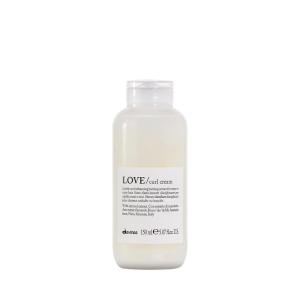 Davines LOVE/Curl Hair Cream, Lightweight Leave-On Serum for Wavy and Curly Hair – Defines Curls for Better Softness & Shine without Leaving Residue with Baobab Pulp(Original)