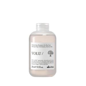 Davines VOLU/Shampoo, Volumizing Cleanser for Fine or Limp Hair – Gentle Root Lifting Formula for Lasting Body & Lightness – Turnip Root Extract Adds Volume & Shine Weightlessly(Enhanced)