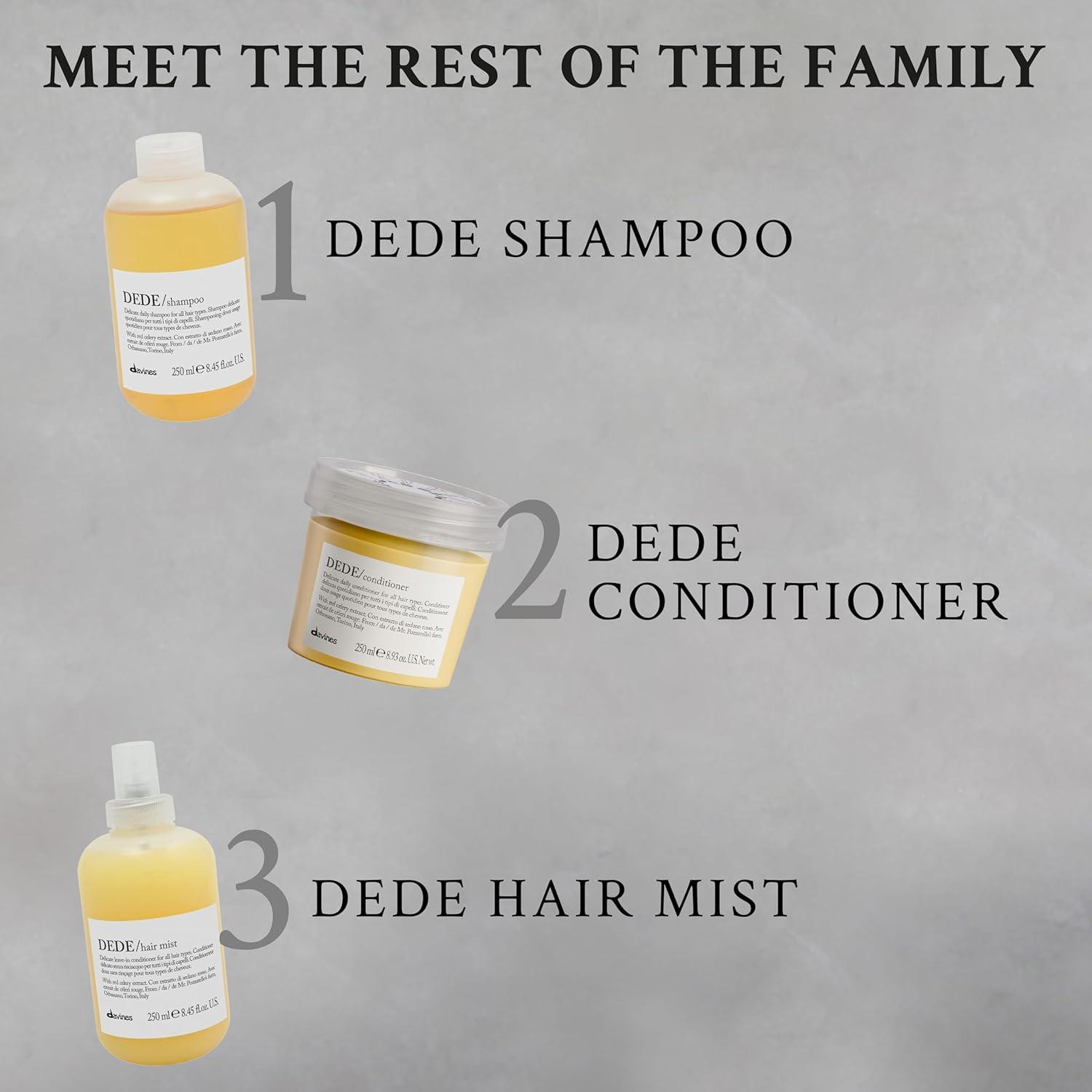 imageDavines DEDELeaveIn Hair Mist Lightweight Conditioner for All Hair Types Frequent Use Spray to Detangle Moisturize and Remineralize with White Hibiscus WeightlessOriginal