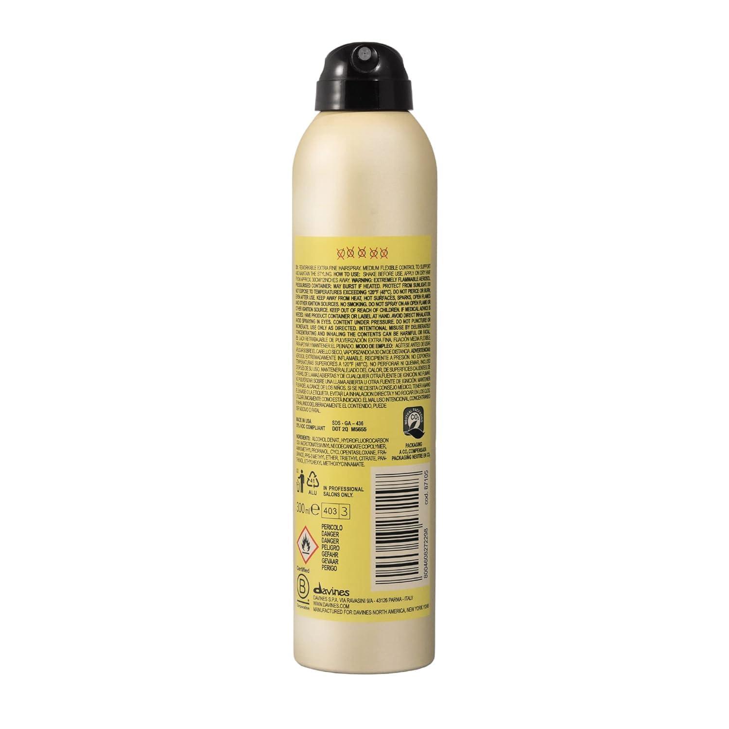 imageDavines This Is A Perfecting Hairspray Medium Hold Invisible Finish UltraFine Mist for Natural Movement No BuildUp or Residue 910 Fl Oz