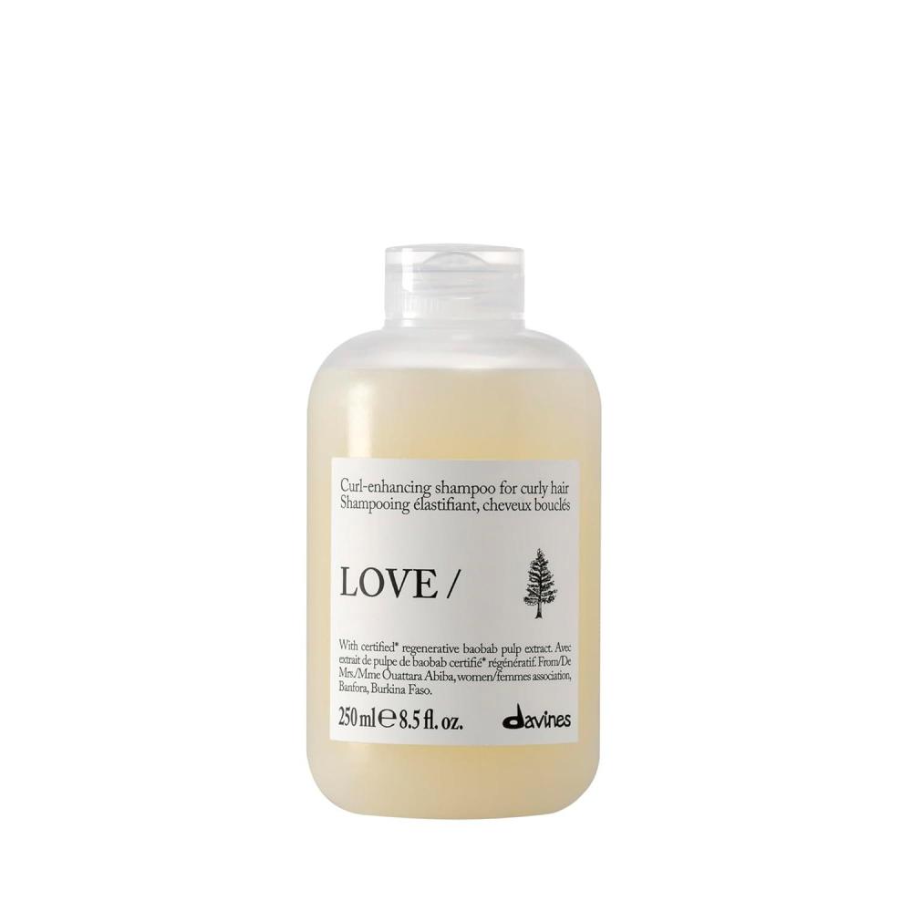 imageDavines LOVECurl Shampoo Creamy Taming Cleanser for Wavy amp Curly Hair  Enhances Elasticity Volume amp Softness  Hydrating Baobab Pulp Formula Defines Curls without Weighing DownEnhanced